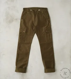 502DR-ODG Serviceman - Classic Tapered Cargo - 12oz Olive Drab Green Military Whipcord