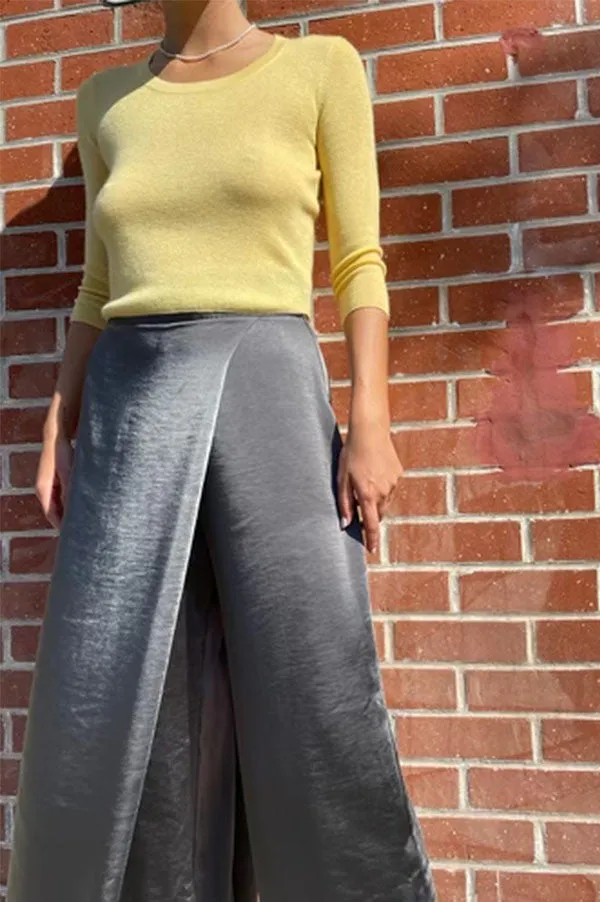 Asymmetrical Crossover Pant