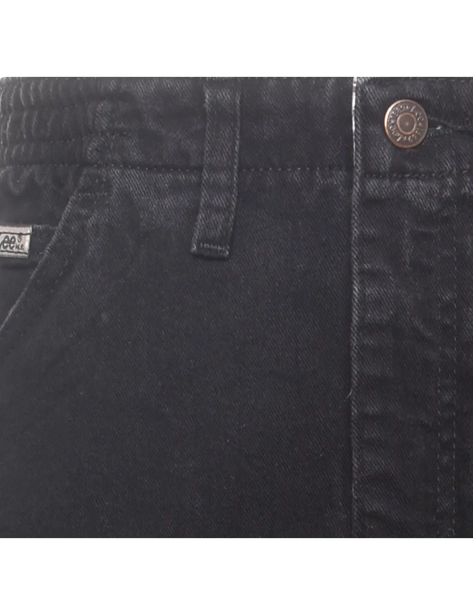 Black Denim Trousers - W30 L31