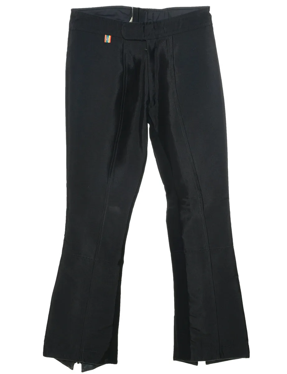 Black Ski Trousers - W30 L28