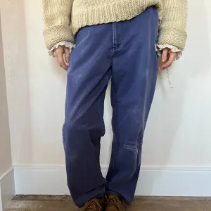 Blue Faded Workwear Trouser 9