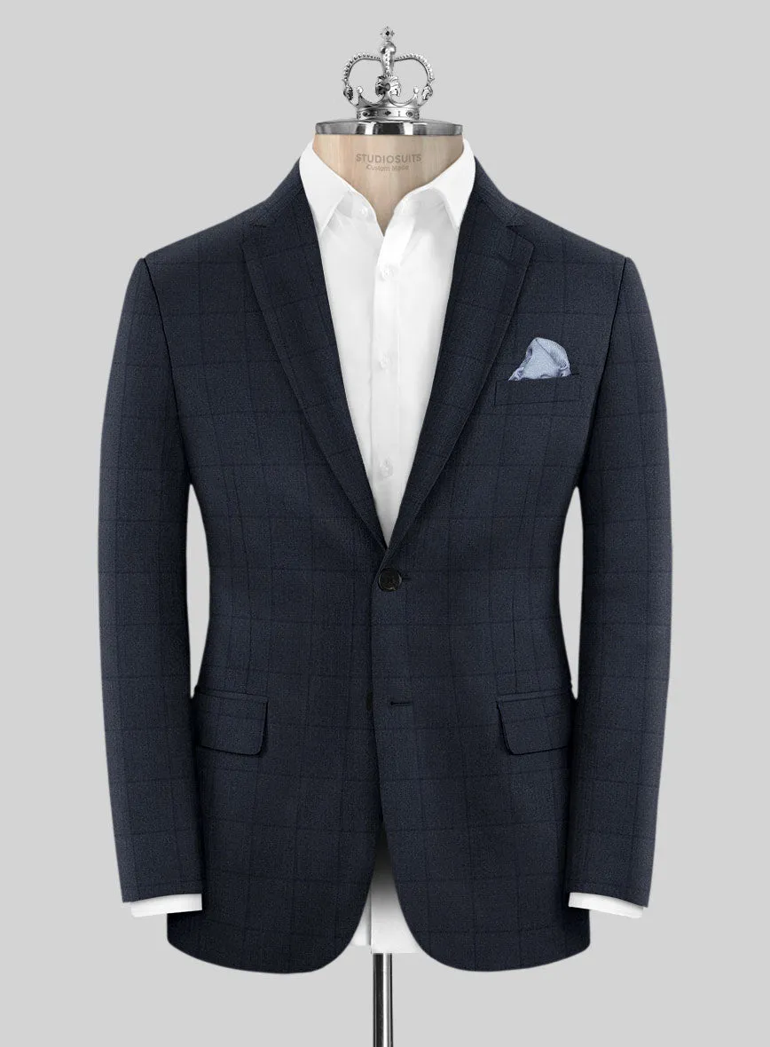 Bristol Renigi Blue Checks Suit