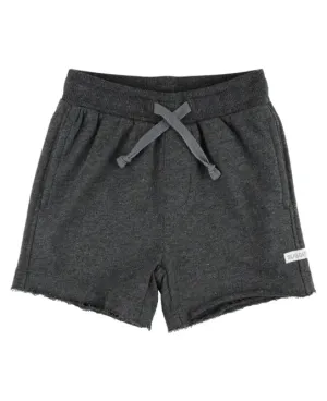 Casual Shorts - Heather Ash Gray