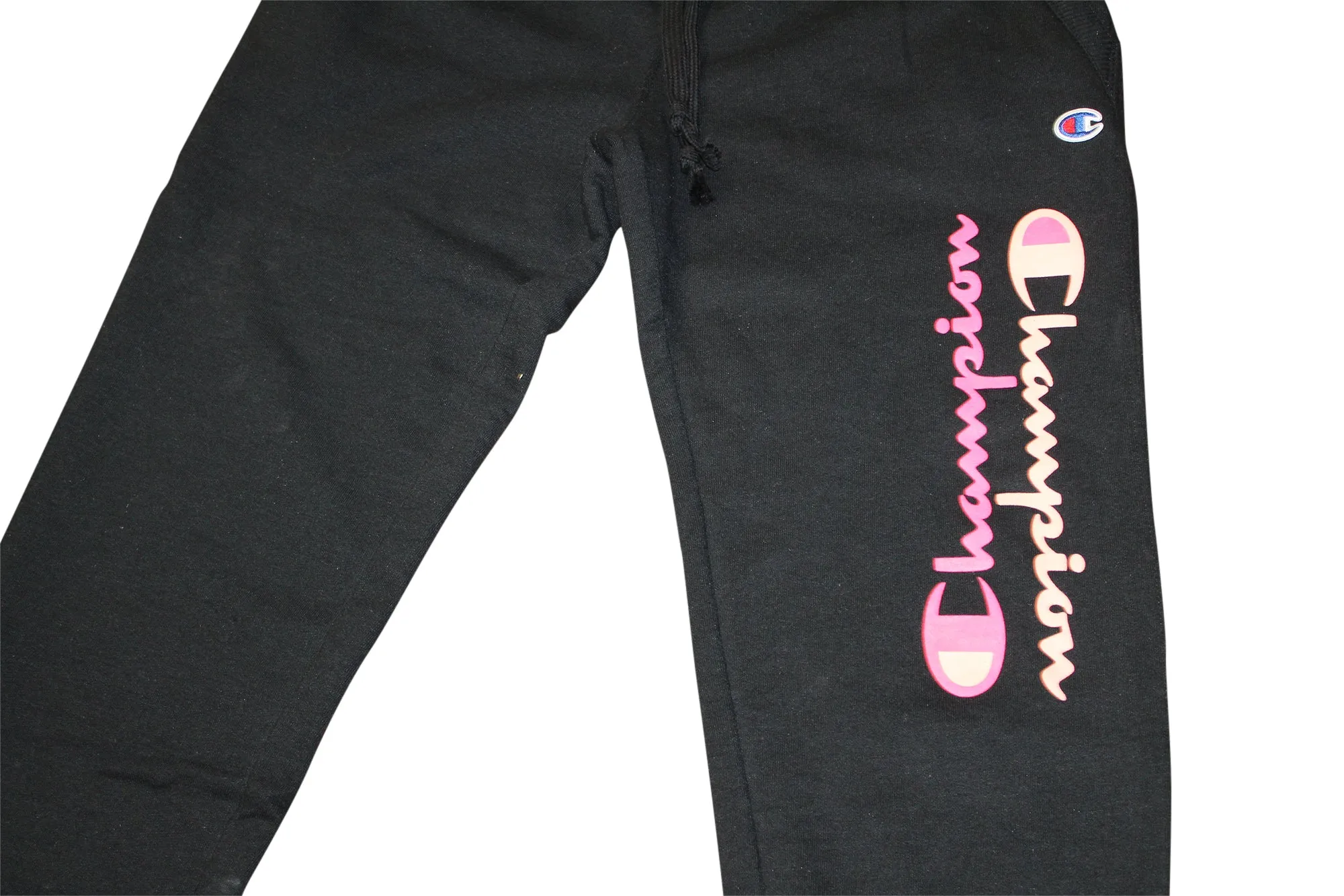 Champion Women's Powerblend Fleece Joggers with Foil Script Logo