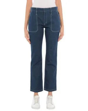 Chloé Women Denim trousers Blue 12 UK