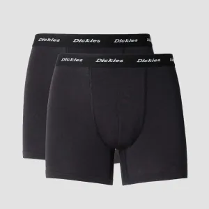 Dickies Trunk Boxer Shorts 2 Pack Black