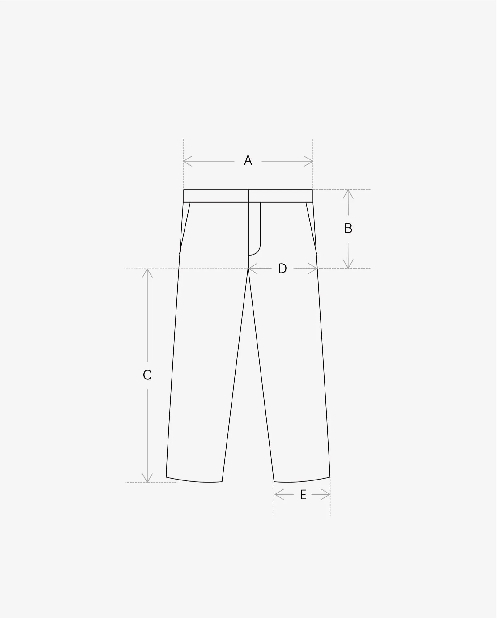 Double Knee Trousers / Size: 36