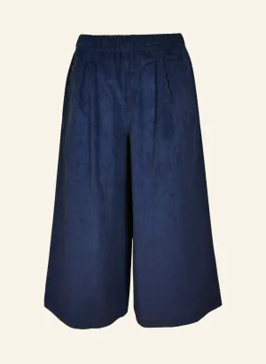 Edith - Navy Corduroy Trousers