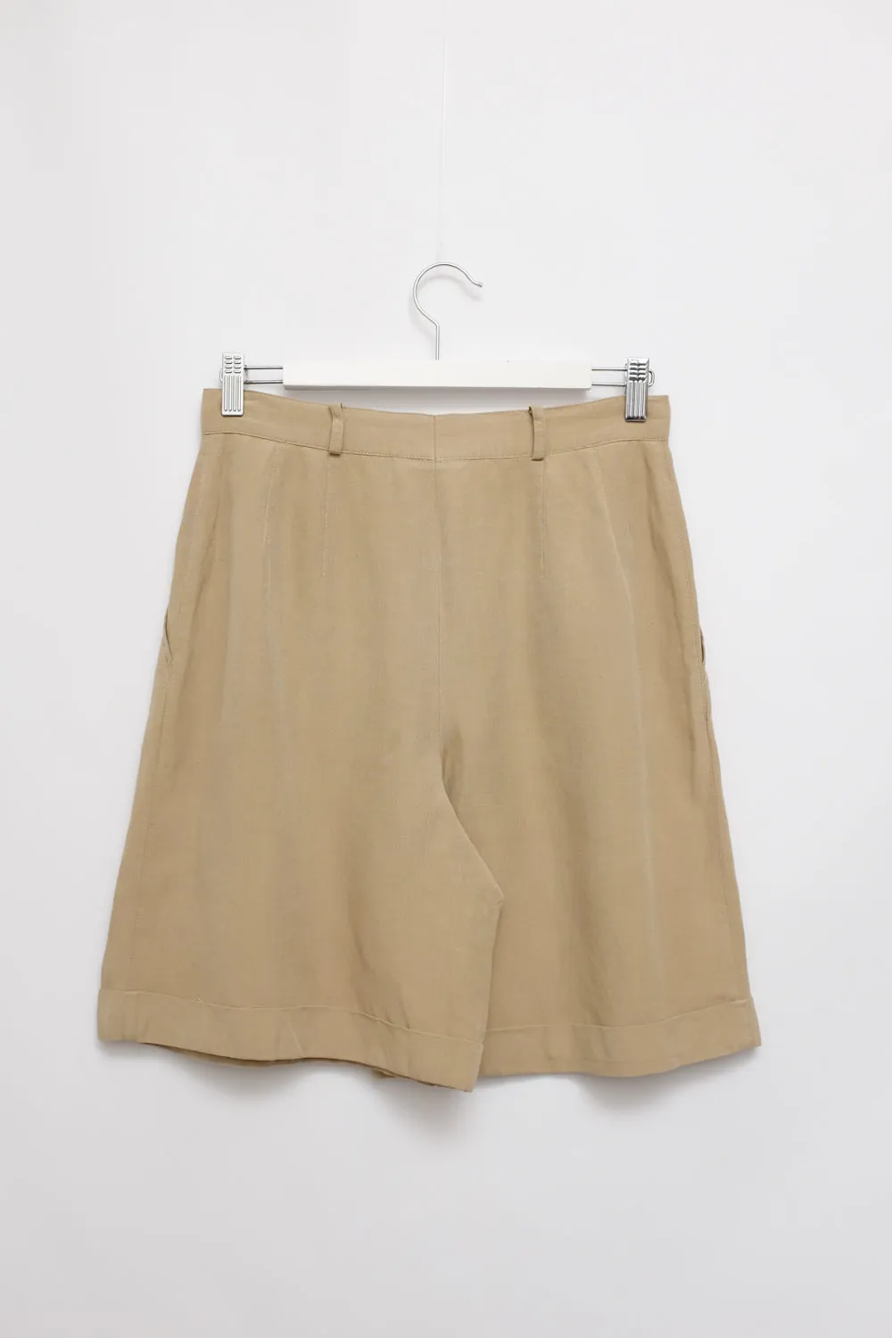 ESCADA PURE LINEN SILK VINTAGE SHORTS