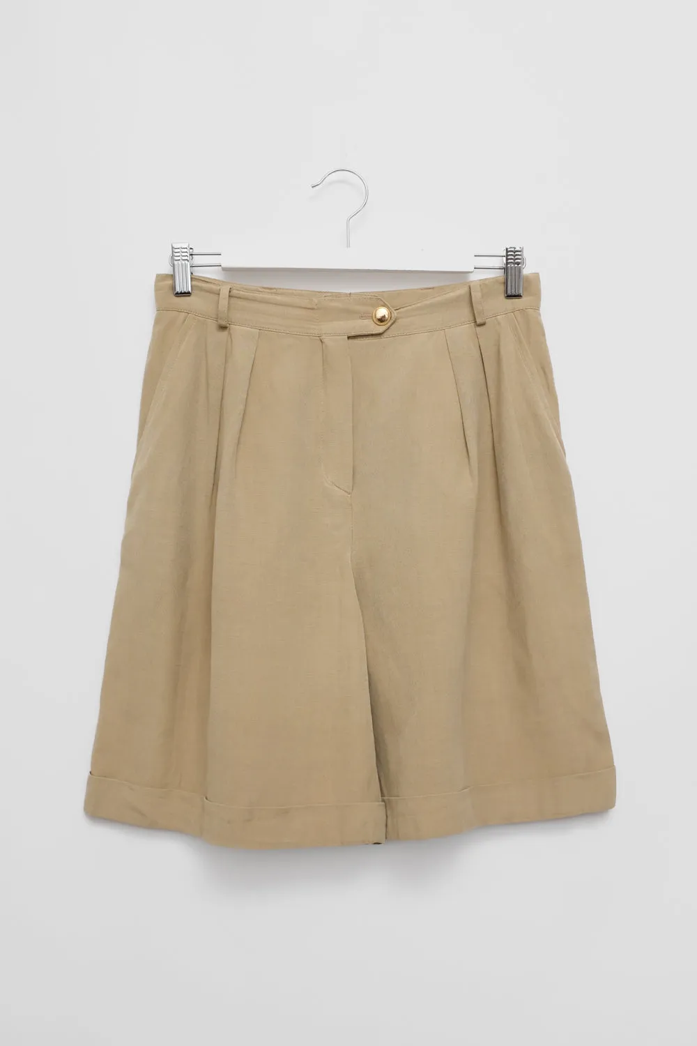 ESCADA PURE LINEN SILK VINTAGE SHORTS