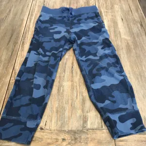 Gap Cotton Blue Camo Sweatpants 5Y