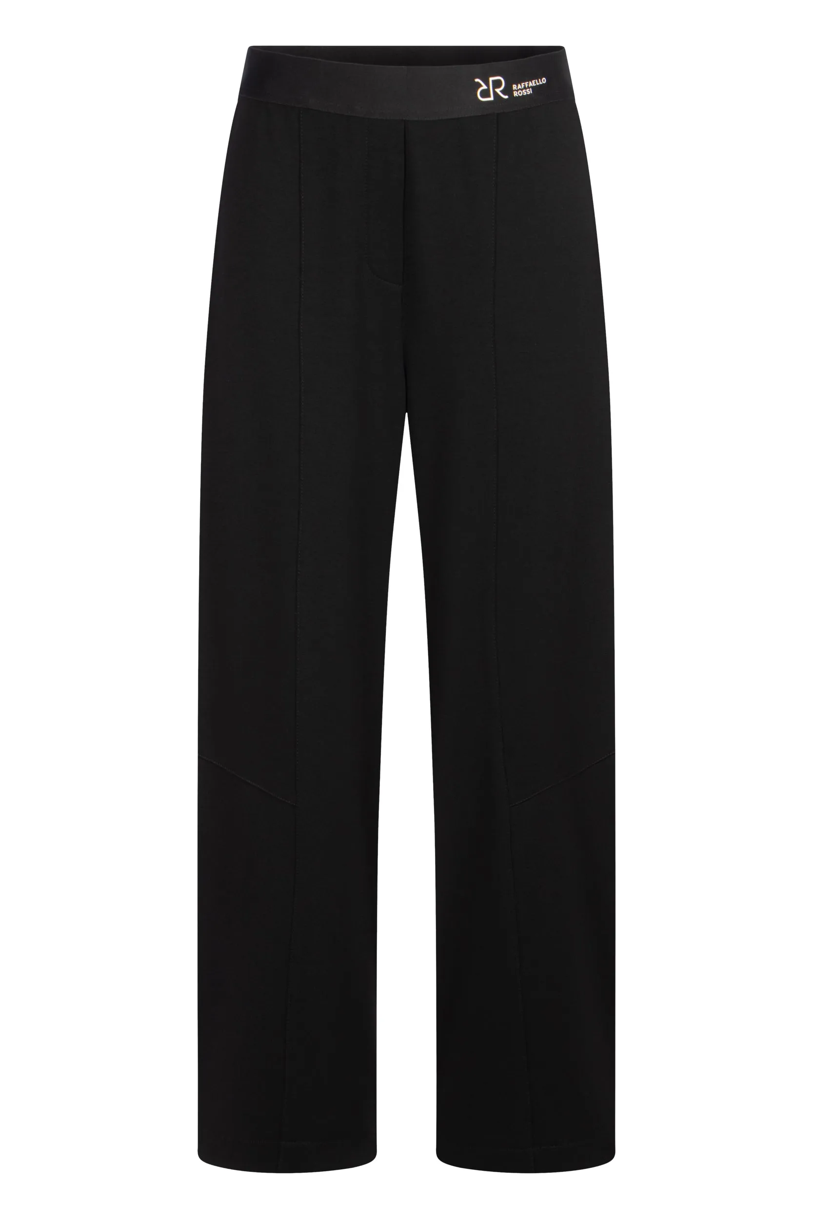 Hale Technical Jersey Black Trousers