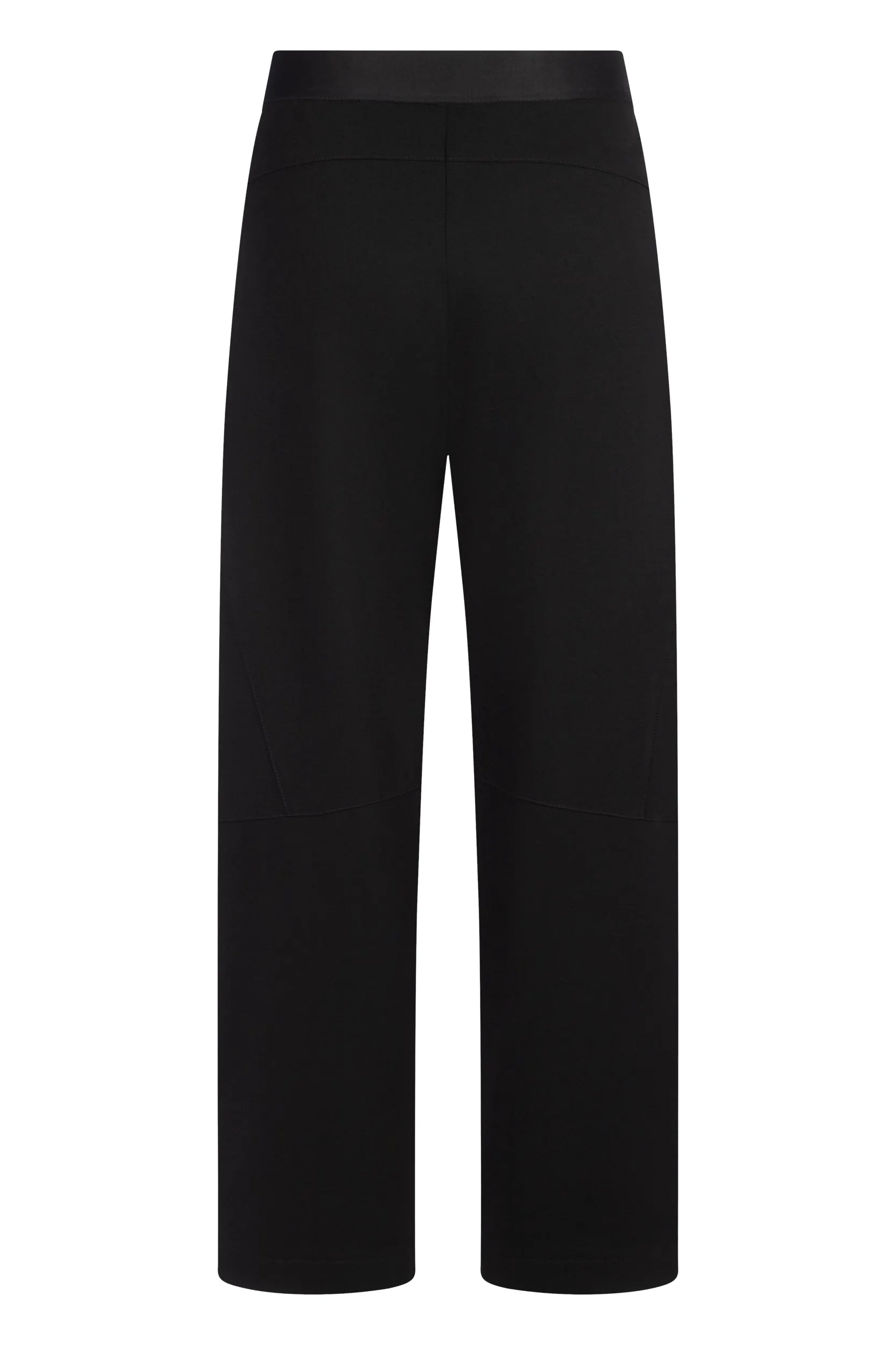 Hale Technical Jersey Black Trousers