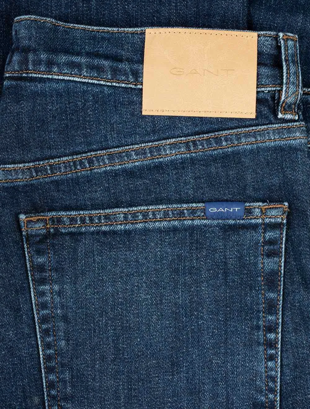 Hayes Slim Fit Jeans Dark Blue