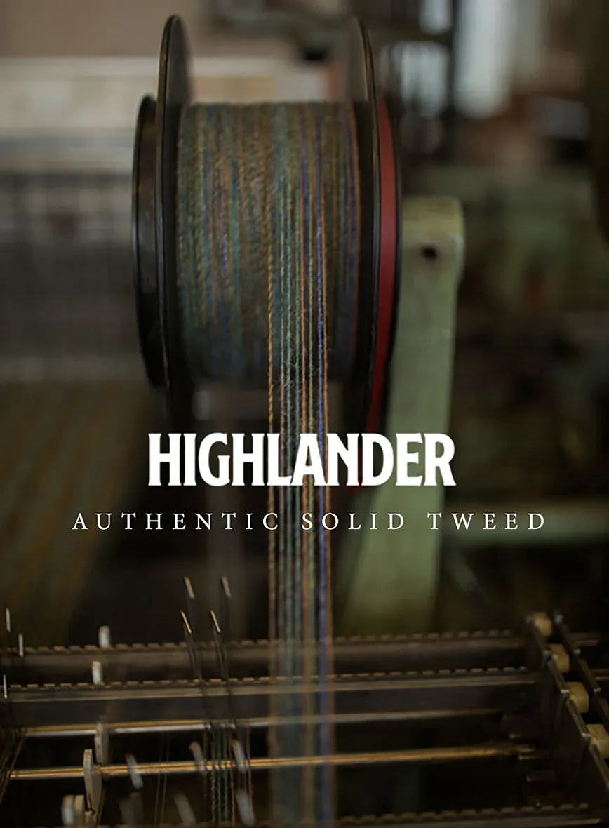 Highlander Black Tweed Suit