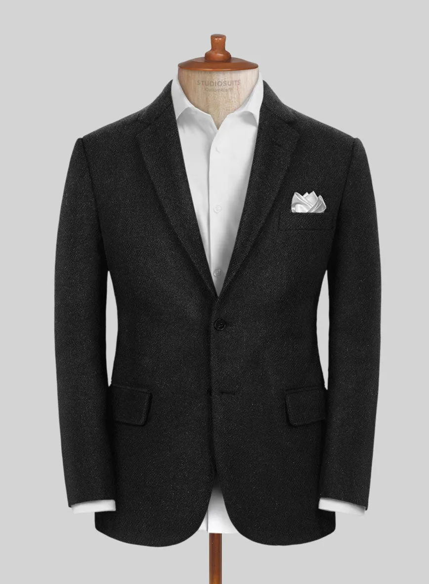 Highlander Black Tweed Suit