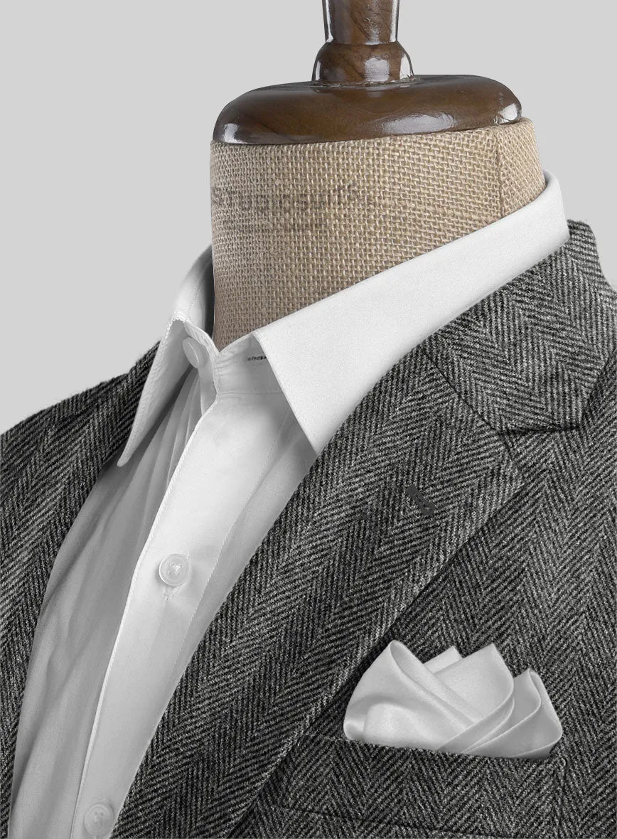 Highlander Gray Herringbone Tweed Suit