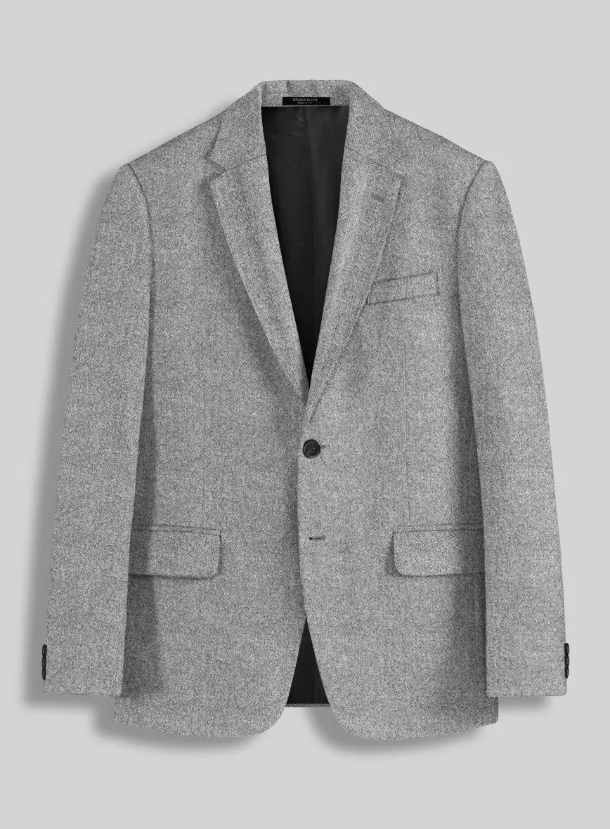 Highlander Steel Gray Tweed Suit