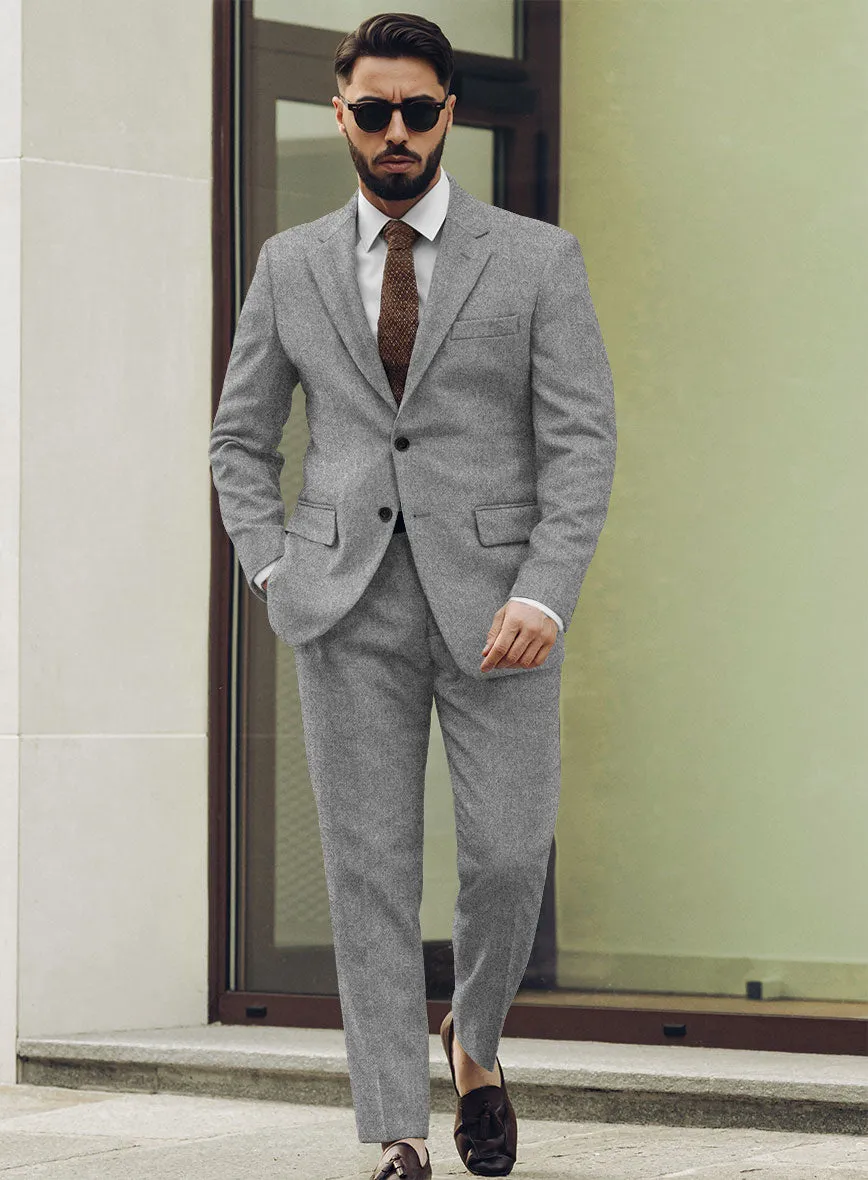 Highlander Steel Gray Tweed Suit