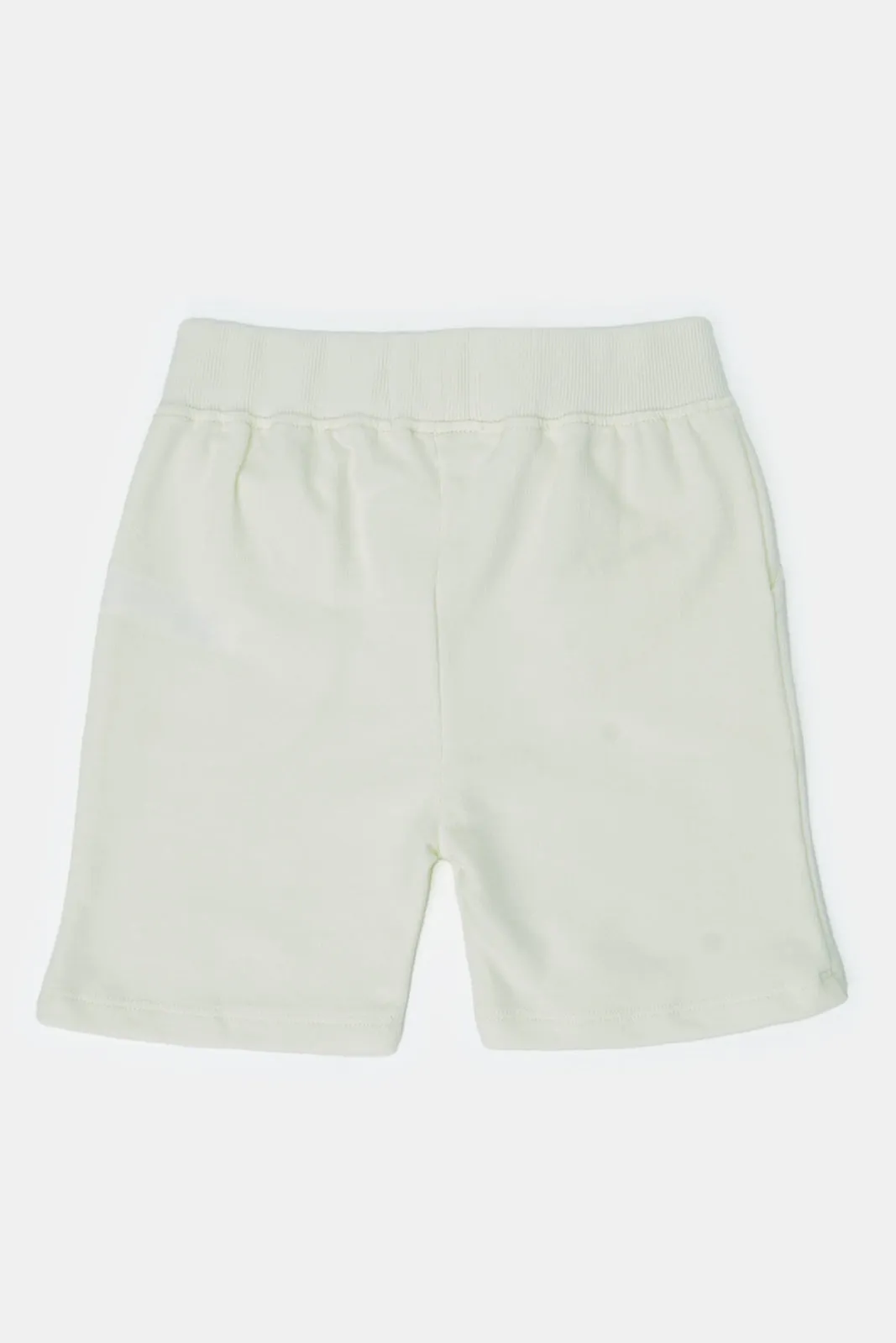 Infant Boys Blue Plain Active Shorts