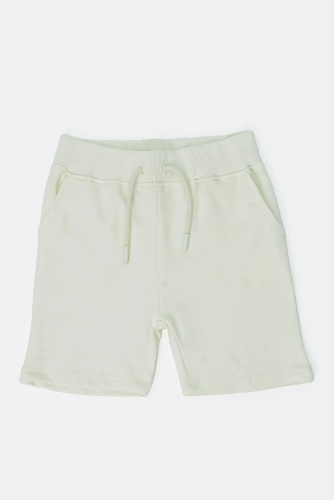 Infant Boys Blue Plain Active Shorts