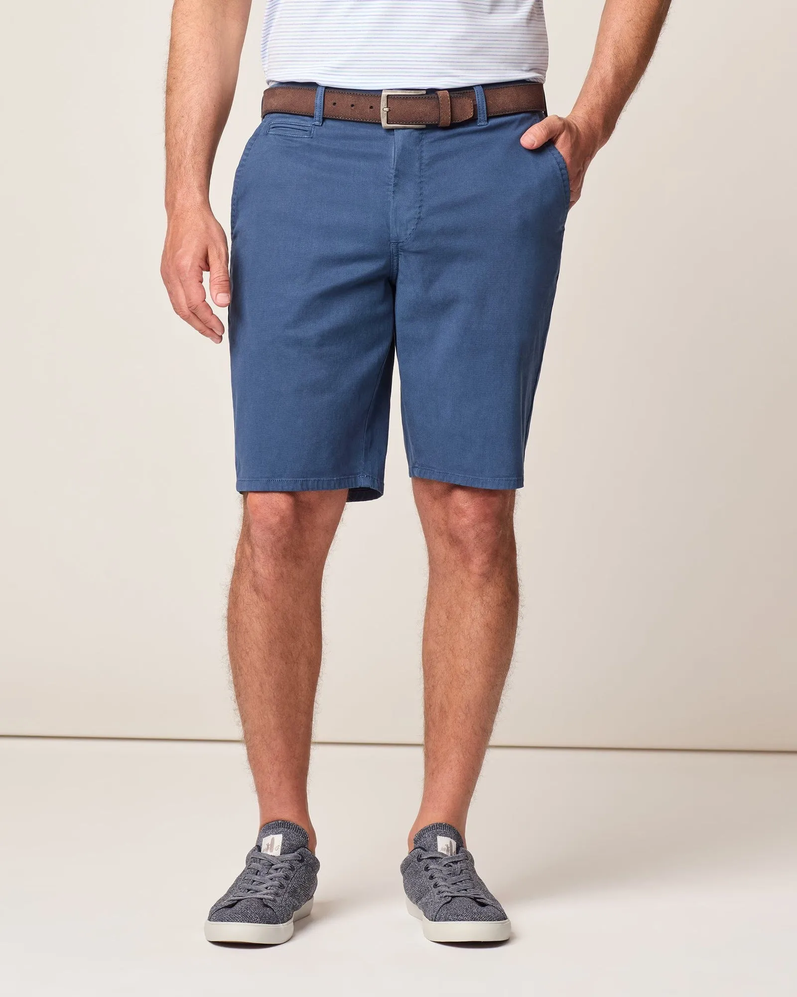 Johnnie O Men's Nassau Cotton Blend Shorts