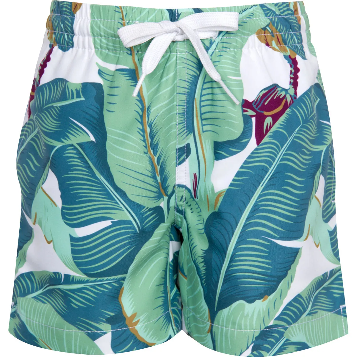 Kids Martinique® Banana Leaf Swim Shorts