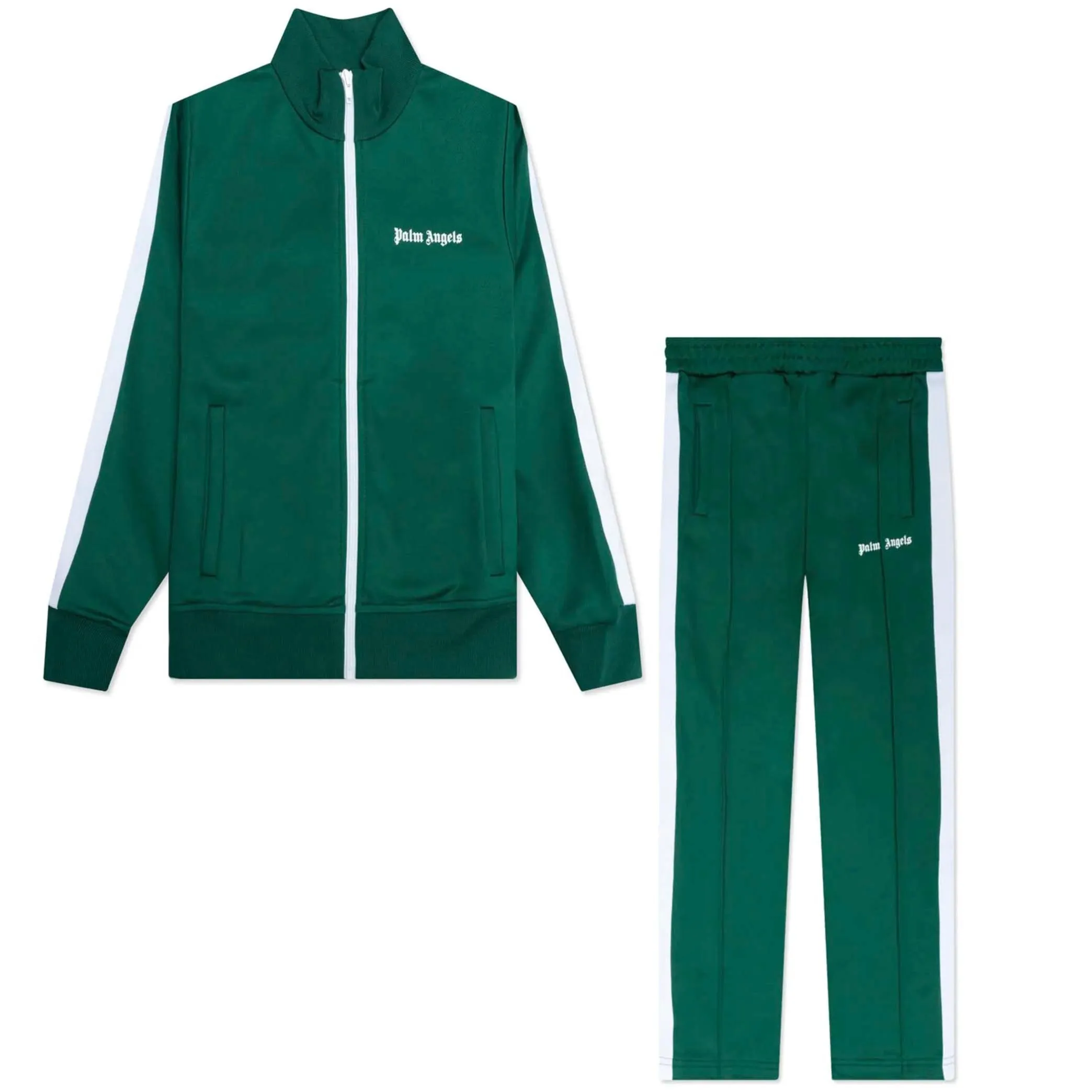 Kids Palm Angels Forest Green Tracksuit