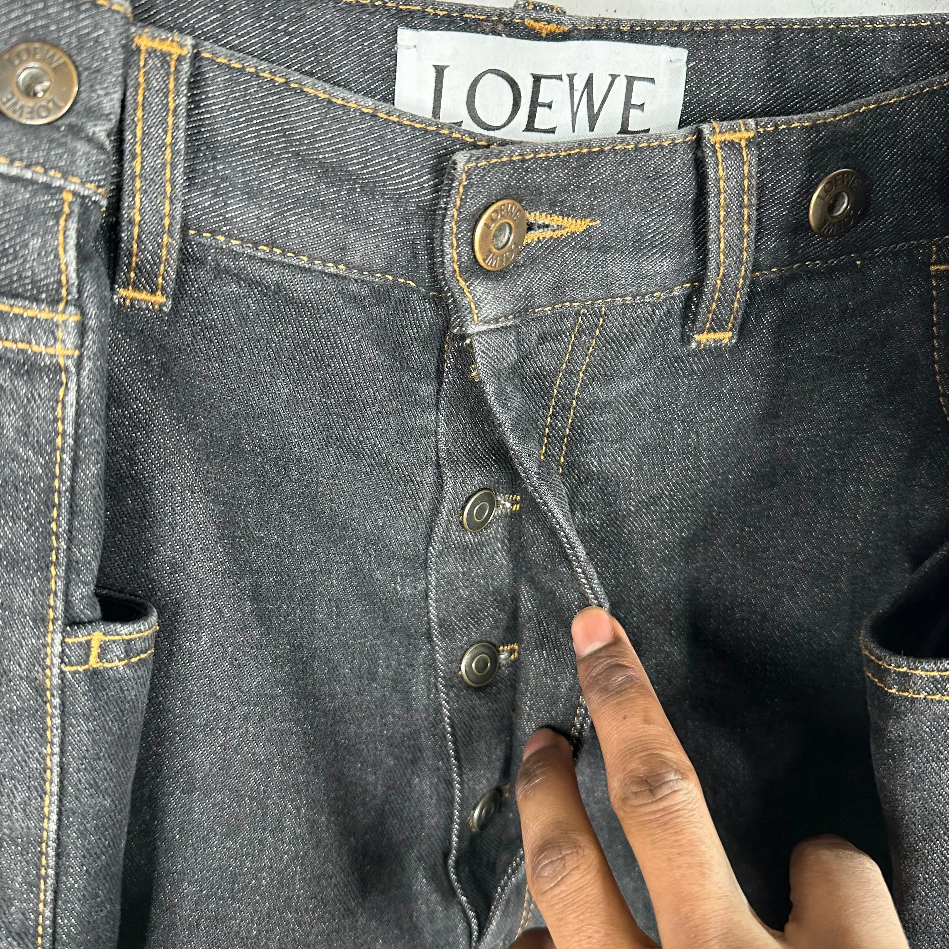 Loewe Waist Adjuster Denim