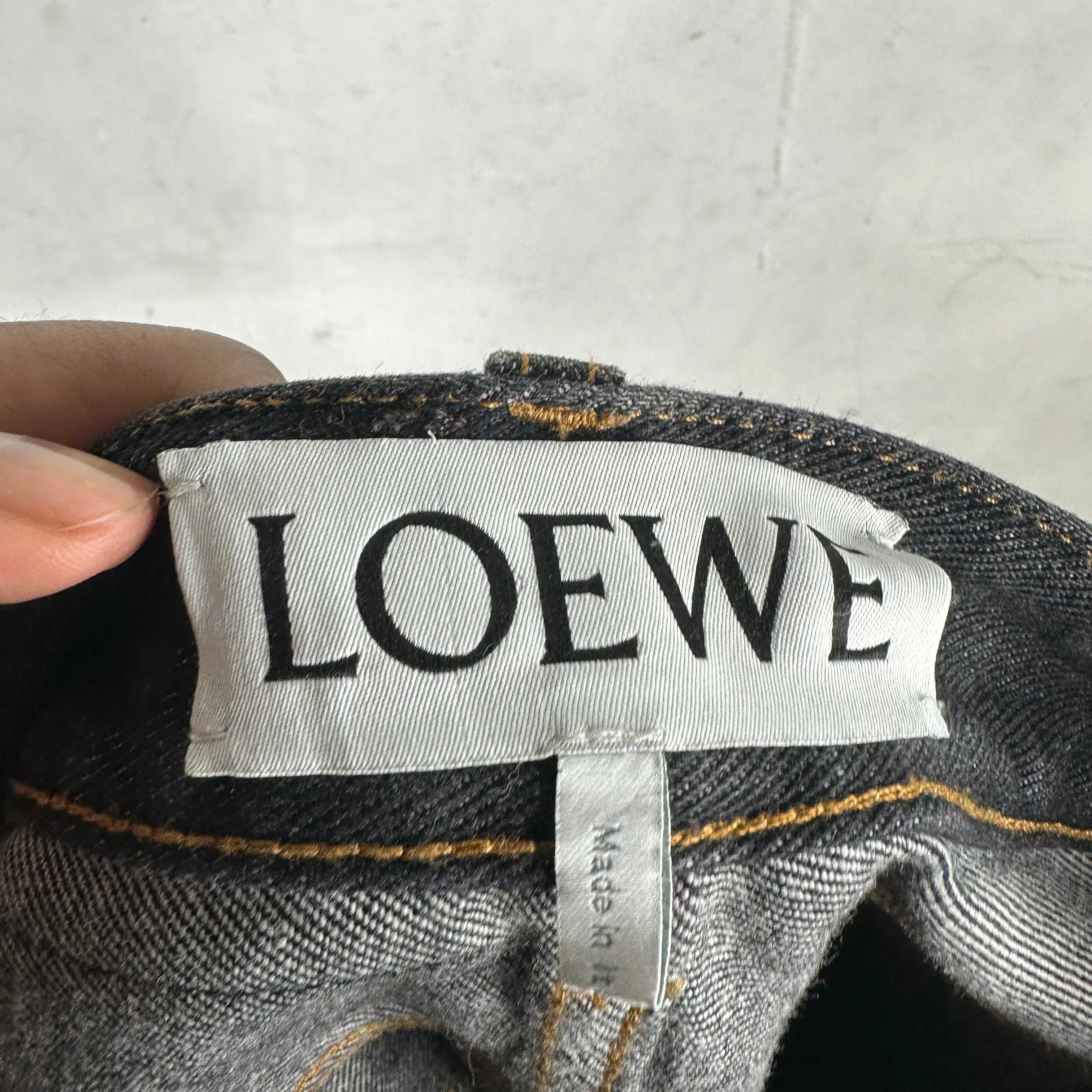 Loewe Waist Adjuster Denim