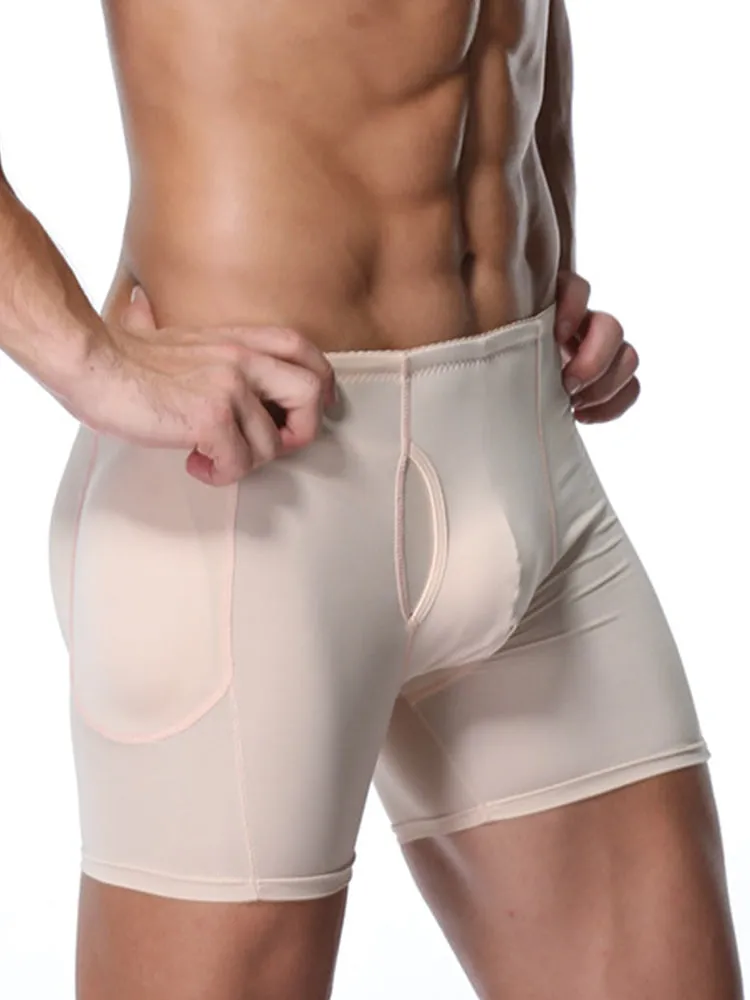 Men's Butt Enhancing Trunks Seamless Shapewear