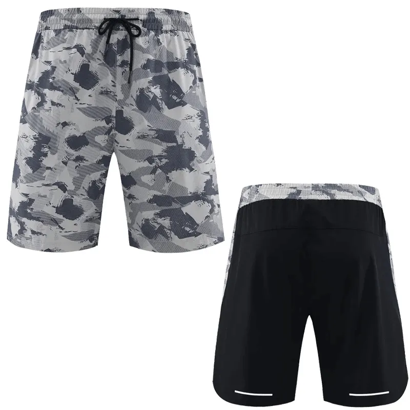 Men’s Quick-Dry Running Shorts with Print Design - SF2169