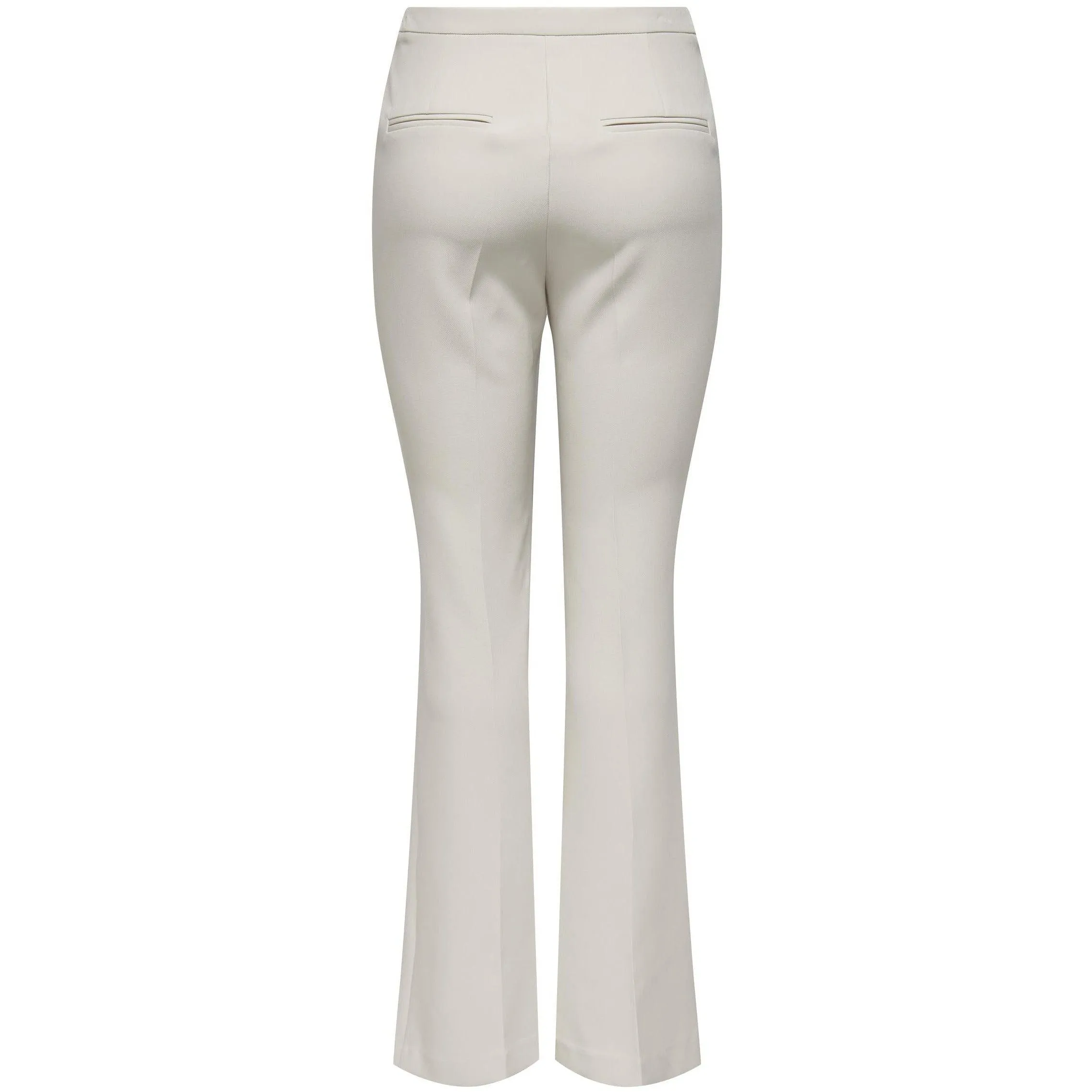 Only Womens Astrid Flared Pant Pumice Stone