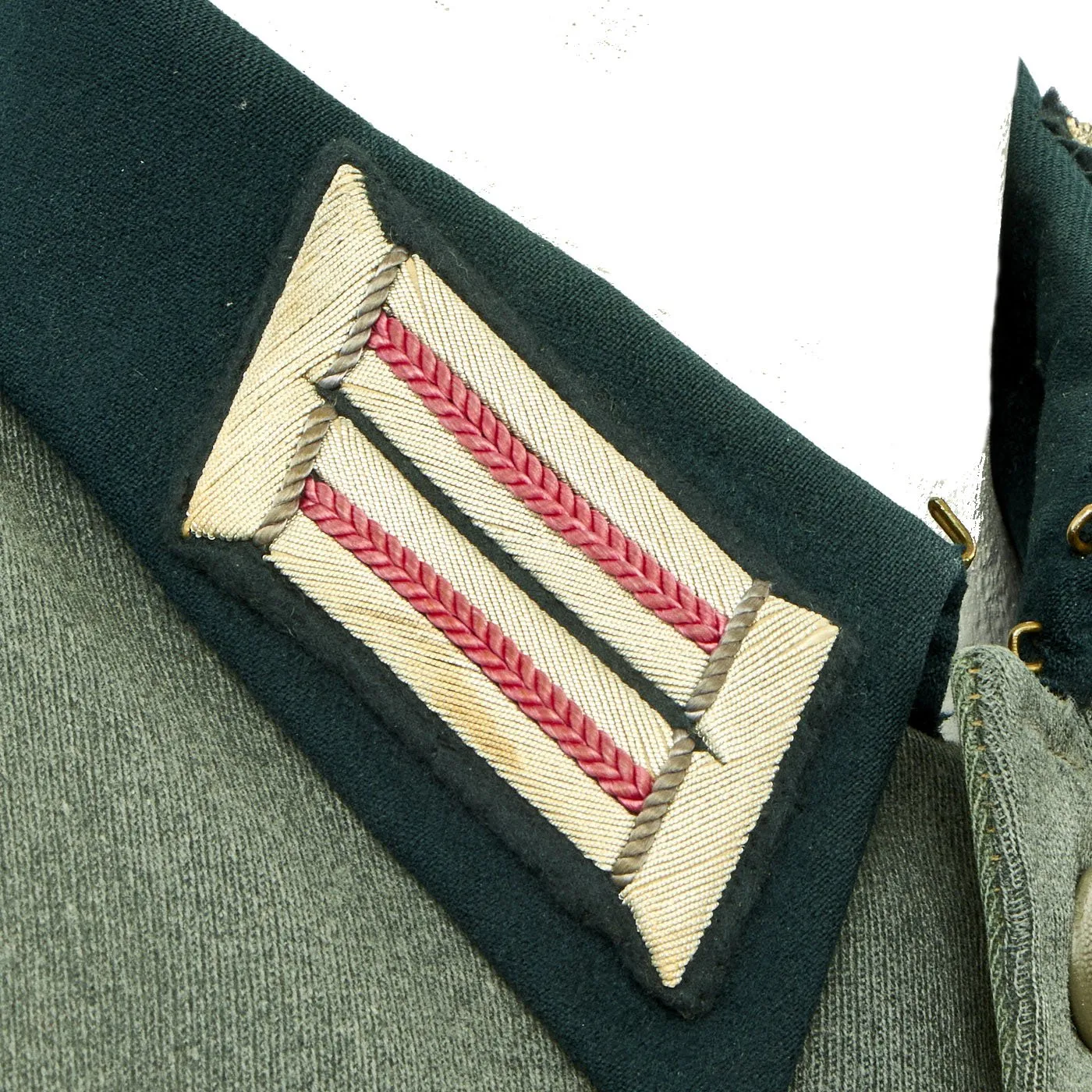 Original German WWII Army Panzer Major M-36 Uniform Tunic with Trousers - Tailor Made