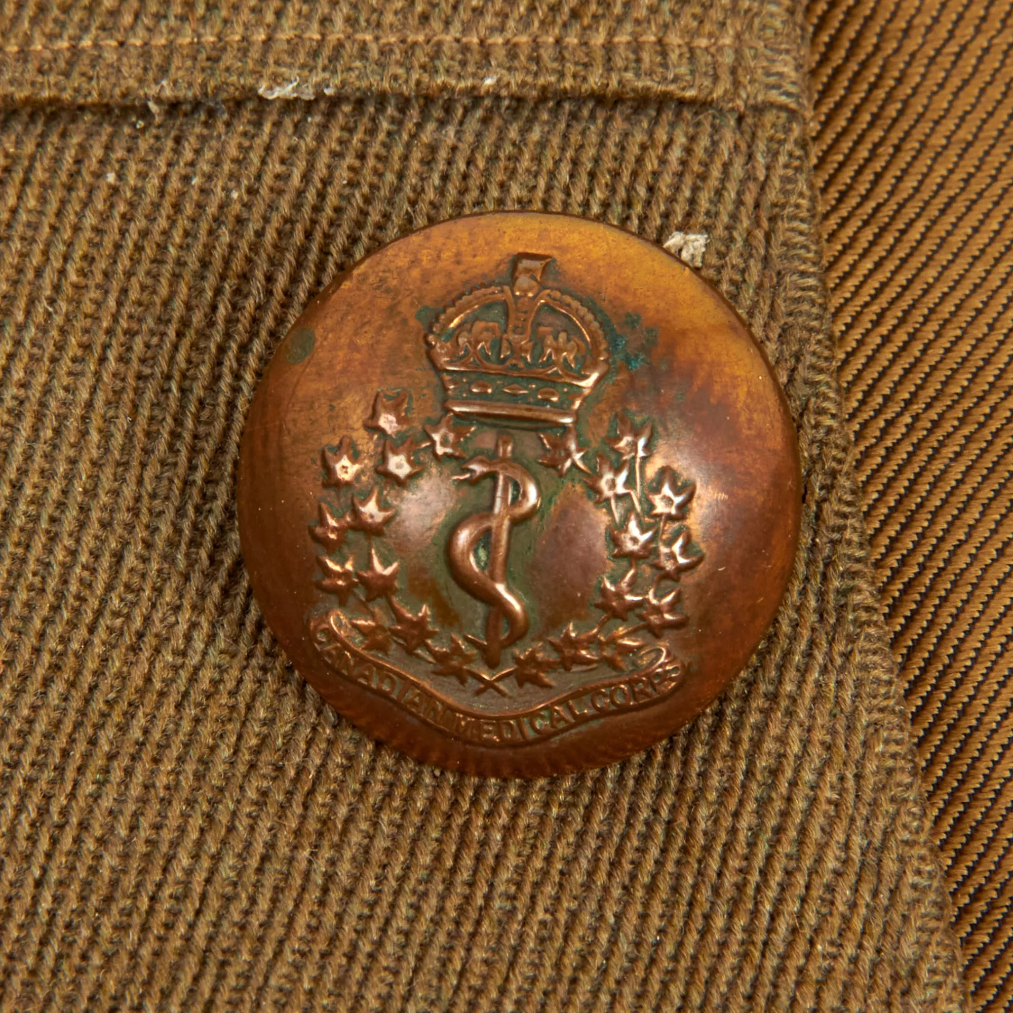 Original WWI Canadian Army Medical Corps Captain’s Cuff Rank Uniform Grouping - Attributed to Captain Dr. Benjamin MacNaughton