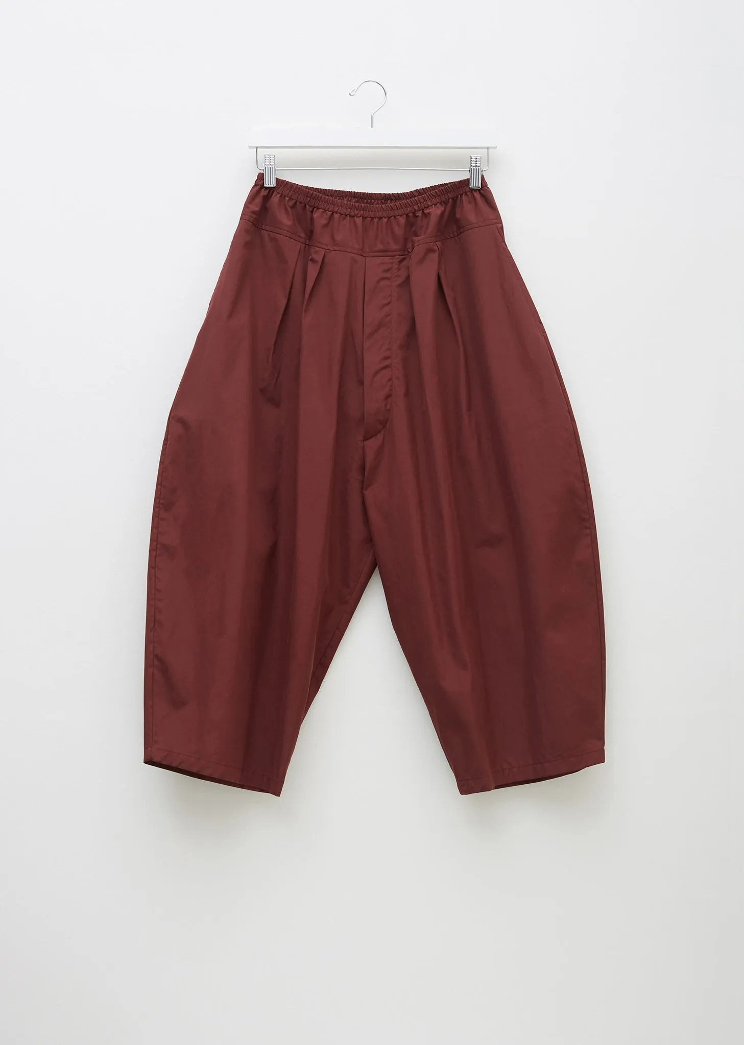 Poplin Balloon Trousers