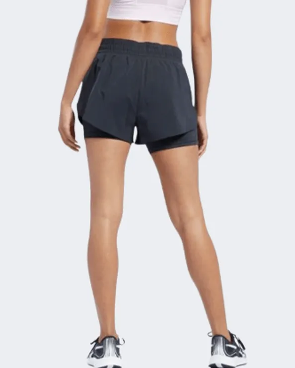 Reebok Two-In-One Women Running Short Black