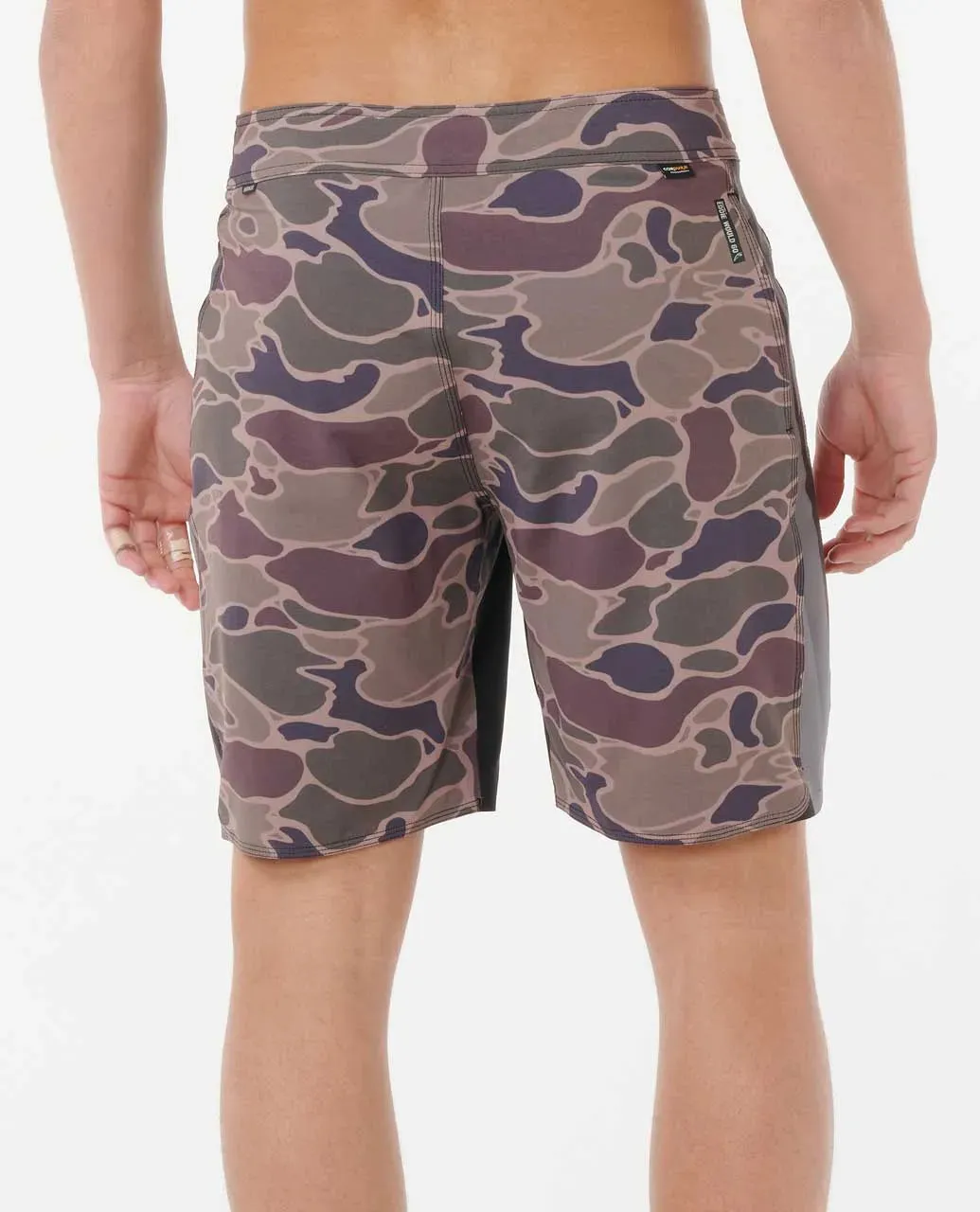 RIP CURL MIRAGE 2-3-ONE ULTIMATE EDDIE WOULD GO 19" BOARDSHORT - CAMO