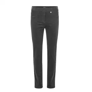 Robell Rose Cord Trousers Grey