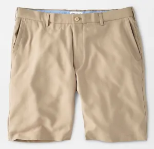 Salem Performance Short in Khaki by Peter Millar