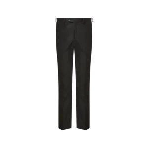 Senior Boys Slim Fit School Trousers - Charcoal