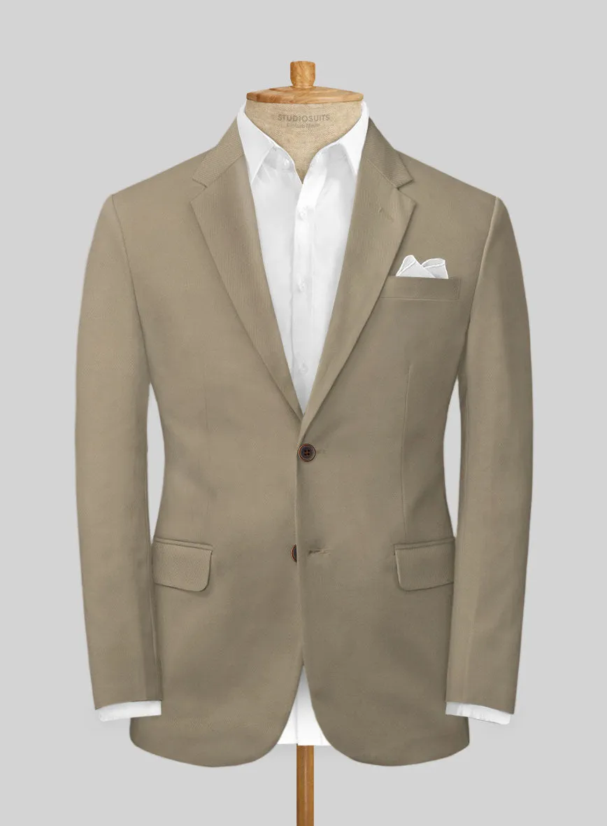 Stretch Summer khaki Chino Jacket