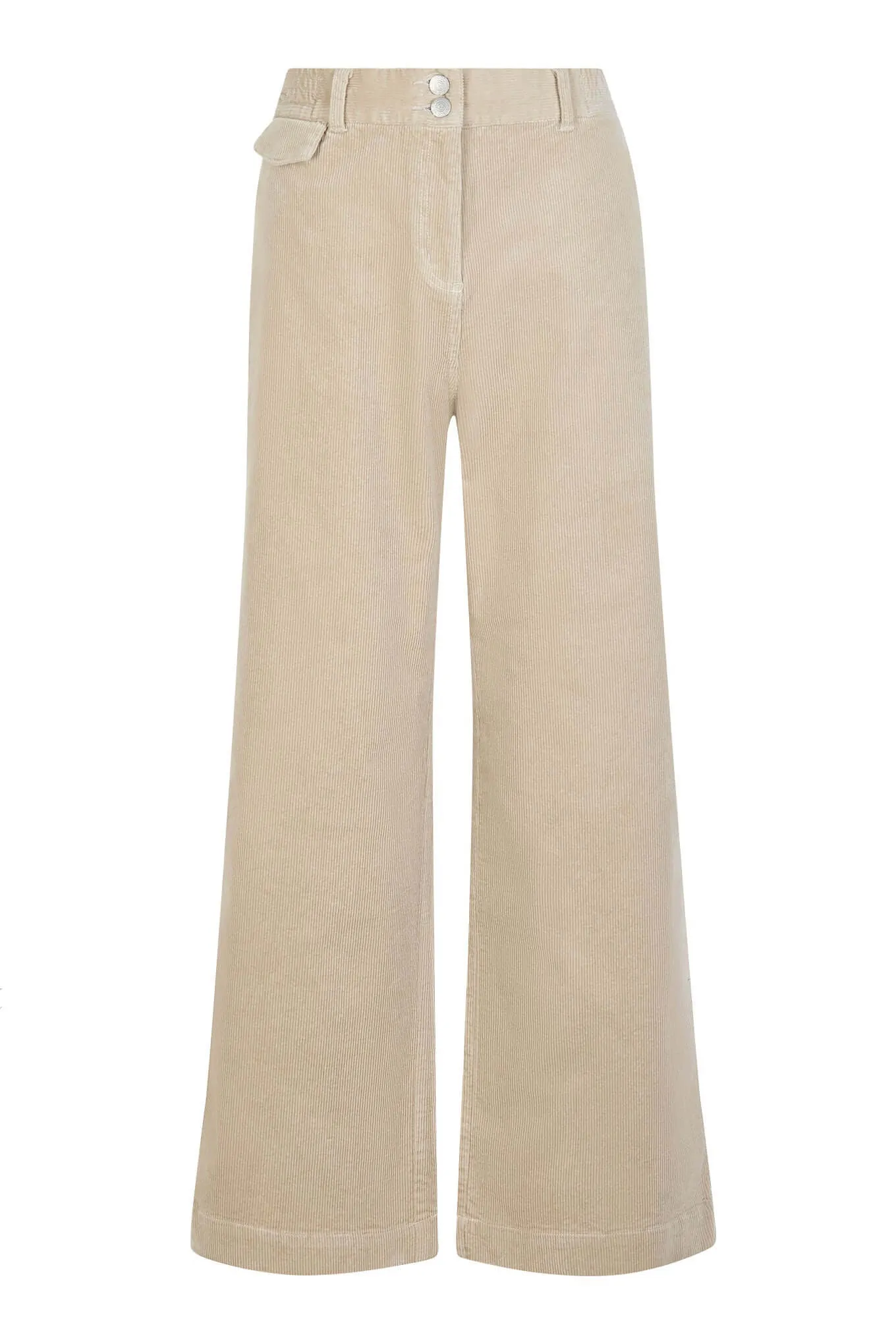 Tiger Organic Cotton Trousers | Winter White