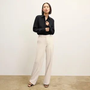 Tinsley Trouser - Flex Suiting :: Ivory