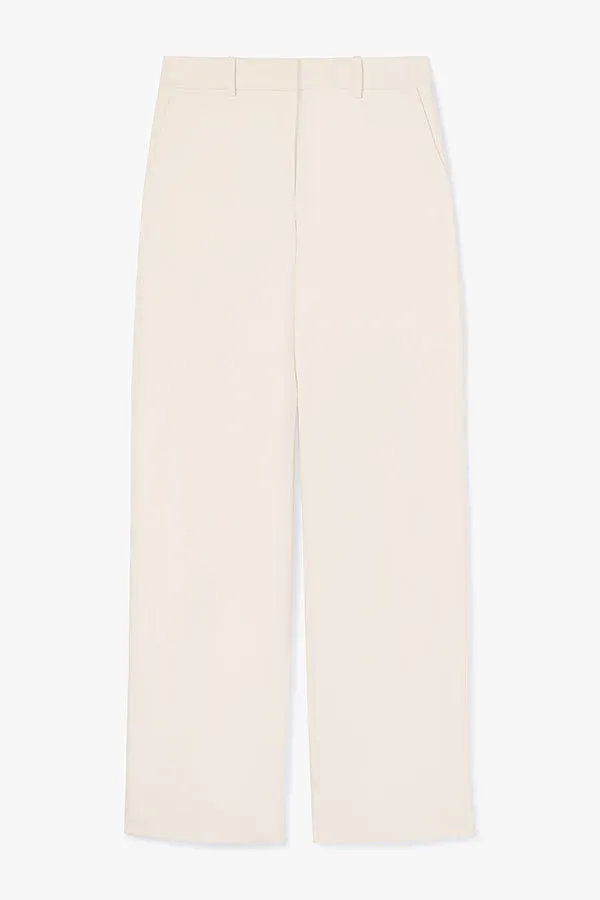 Tinsley Trouser - Flex Suiting :: Ivory