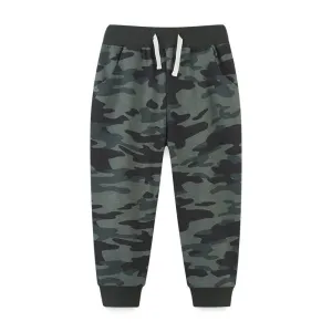 Toddler/Kid Boy's Camouflage Sweatpants (3 Colors)