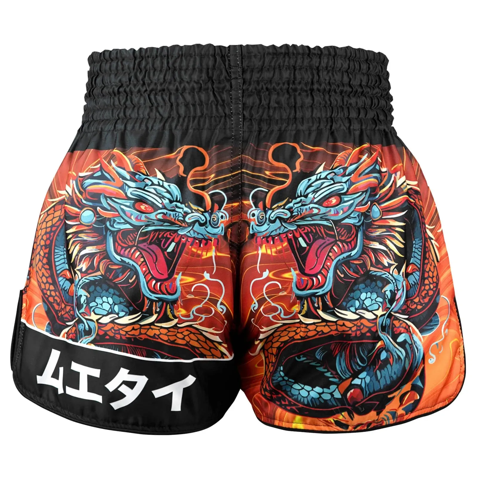 TUFF High Cut Retro Style Shorts - Seraphic Seiryu Samurai Saga