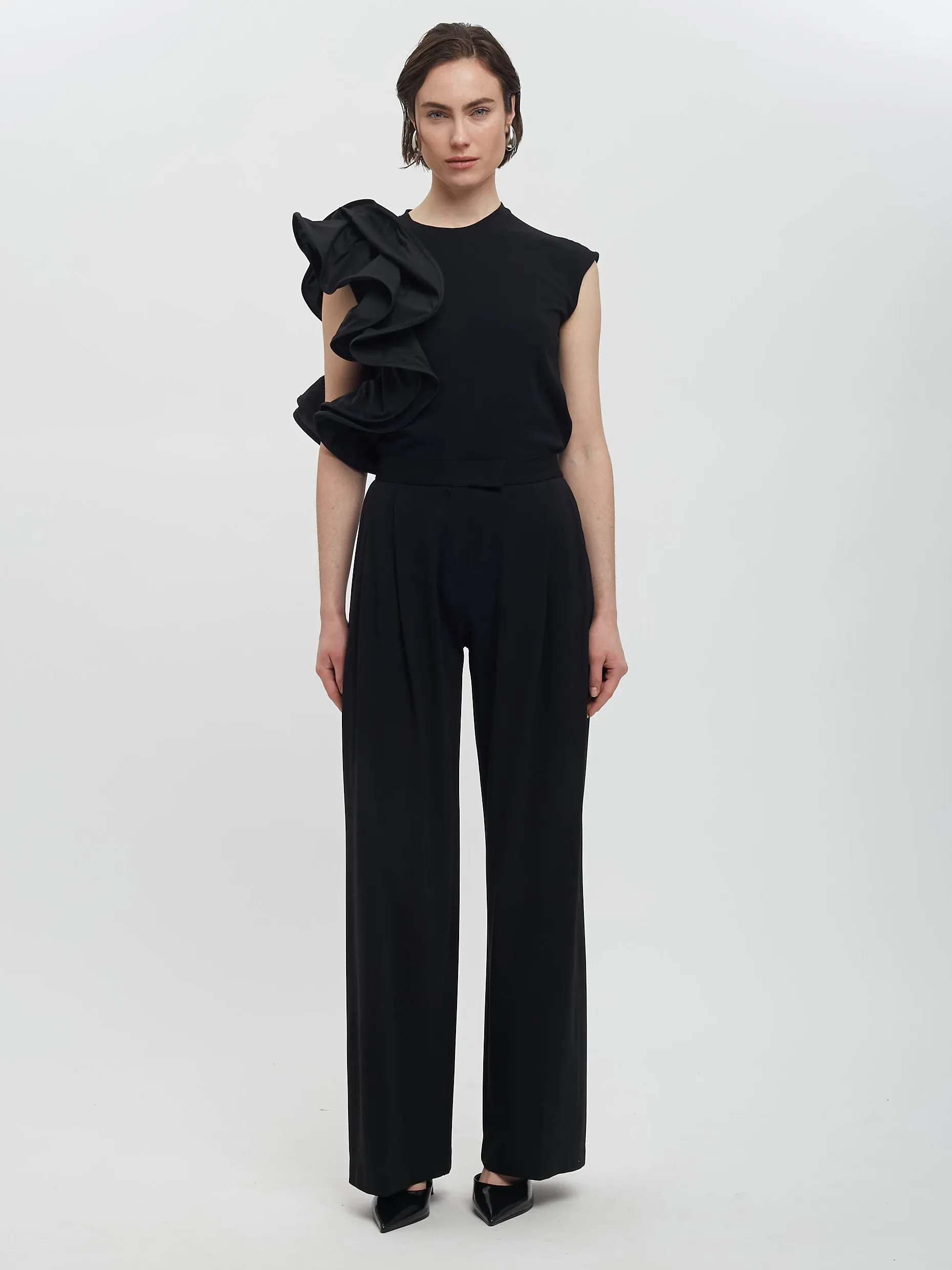 Wide Leg Trousers