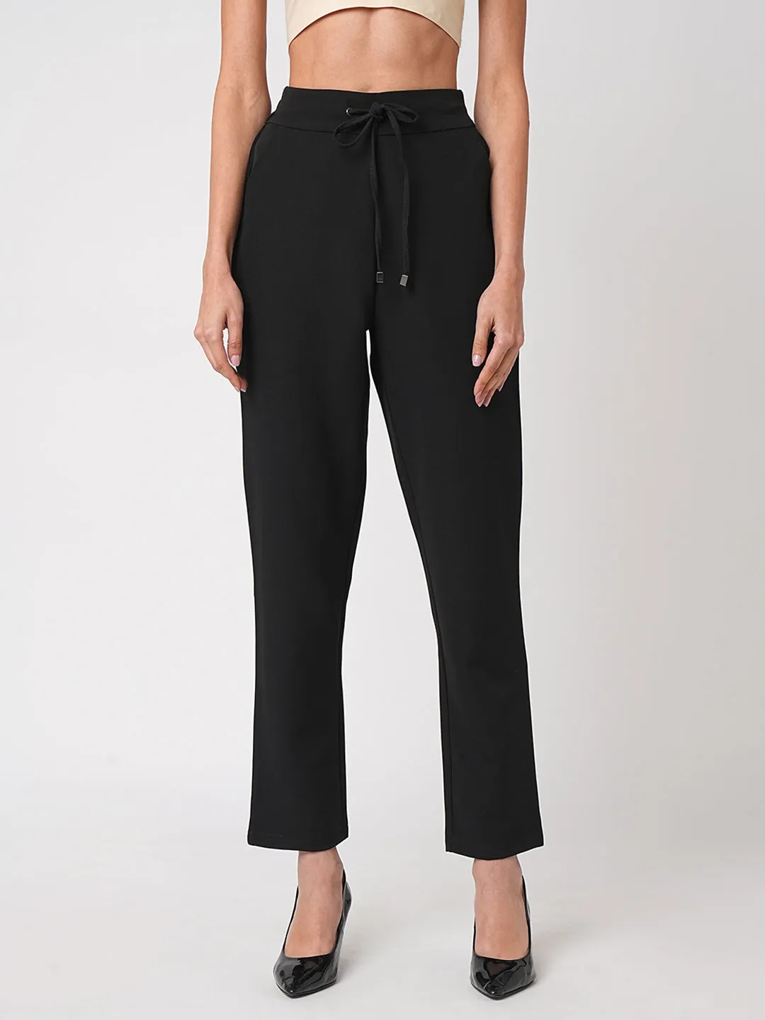 Women Mid-Rise Slim Fit Trouser