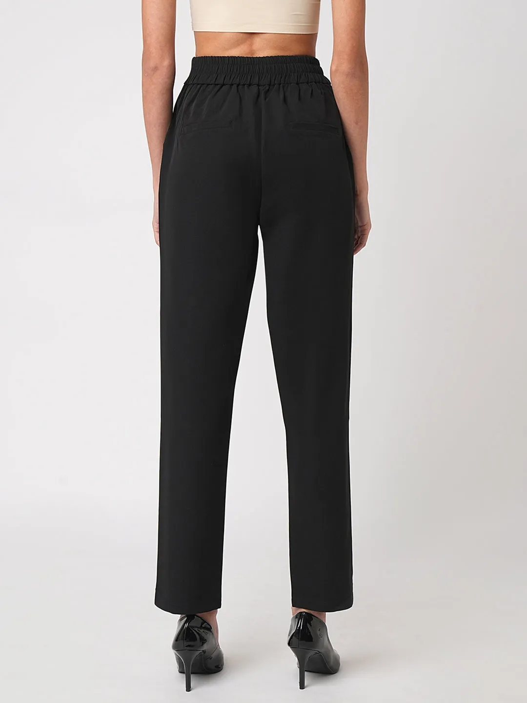 Women Mid-Rise Slim Fit Trouser